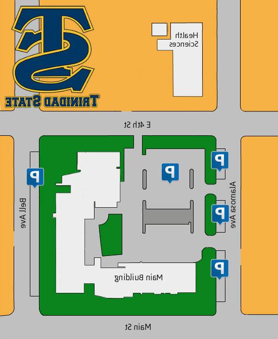 Valley Campus overall map